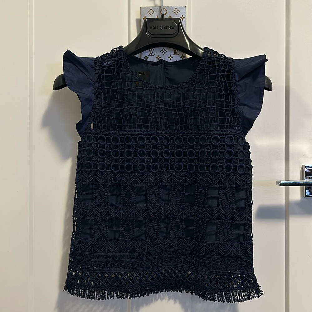 Pinko Top/Navy Blue/Made in Italy